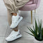 SNEAKERS ECOPELLE E CAMOSCIO