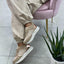 SNEAKERS ECOPELLE E CAMOSCIO