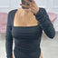 BODY DRAPPEGGIATO LATERALE