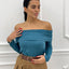 MAGLIA SCOLLO BARCA CON INSERTI IN LUREX