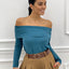 MAGLIA SCOLLO BARCA CON INSERTI IN LUREX