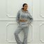 FELPA CROP CON ZIP E CAPPUCCIO