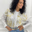 CAMICIA EFFETTO METALLIZZATO ORO