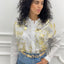 CAMICIA EFFETTO METALLIZZATO ORO