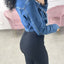 GIUBBINO JEANS CON TASCONI