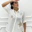 CAMICIA COTONE CON APPLICAZIONE StELLE