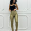 PANTALONE EFFETTO METALLIZZATO