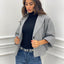 CAPPOTTO CROP SPIGATO