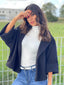 CAPPOTTO CROP SPIGATO