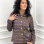 GIACCA QUADRI BOTTONI ORO TOP QUALITY