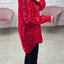 CAMICIA PIZZO MACRAME' CON FIOCCO