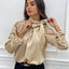 BLUSA IN RASO CON FIOCCO