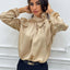 BLUSA IN RASO CON FIOCCO