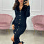 VESTITO LANA COSTINA CON COLLO PELLICCIA
