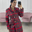 VESTITO MODELLO GIACCA IN TARTAN