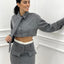 COMPLETO CAMICIA CON CRAVATTA E GONNA