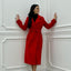 CAPPOTTO IN PANNO DOPPIO PETTO CON CINTURA