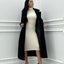 CAPPOTTO IN PANNO DOPPIO PETTO CON CINTURA
