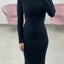 VESTITO COLLO ALTO