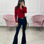 BODY LUREX INCROCIATO