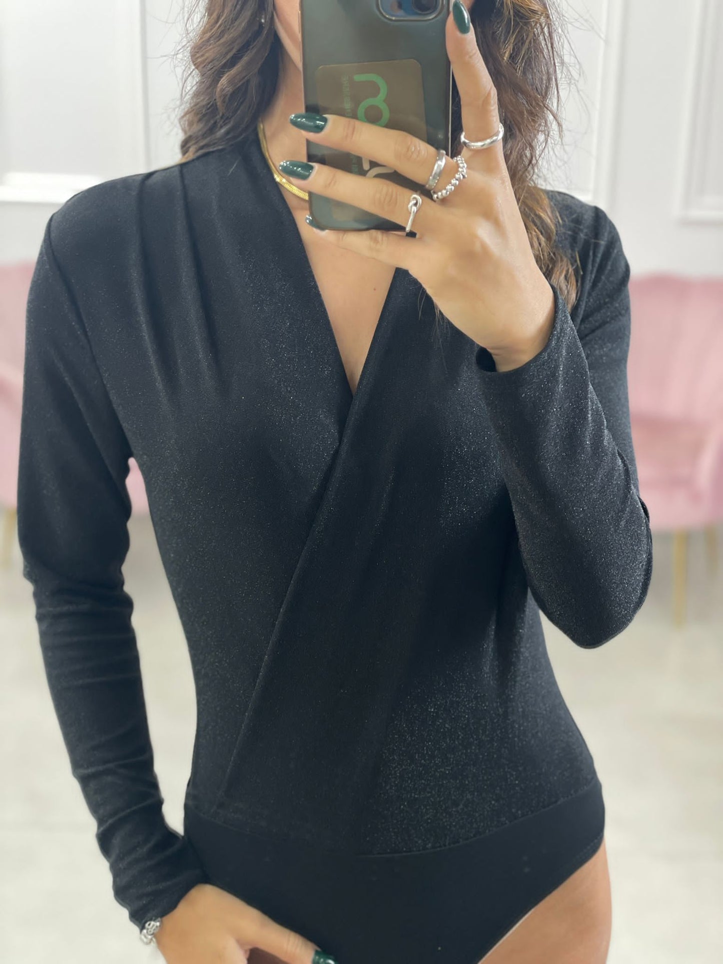 BODY LUREX INCROCIATO