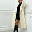 CAPPOTTO IN PANNO DOPPIO PETTO CON CINTURA