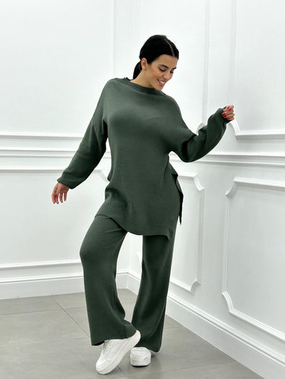 COMPLETO LANA MAGLIA E PANTALONE